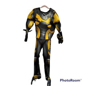 Rubie's Yellowjacket Ant-Man Boys Deluxe Muscle Halloween Costume Size Medium